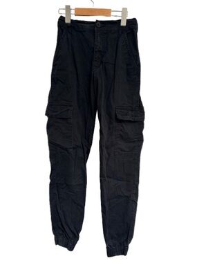 Garage Women's Black Wide Leg Cargo Pants